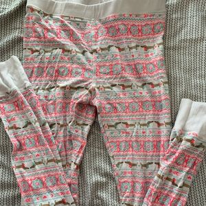 dog pattern leggings